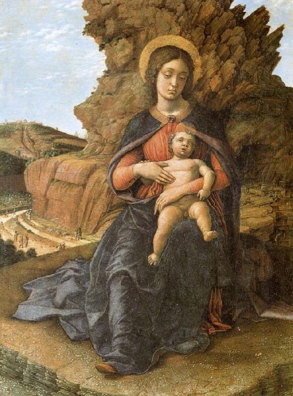 Andrea Mantegna The Madonna and the Nino Sweden oil painting art